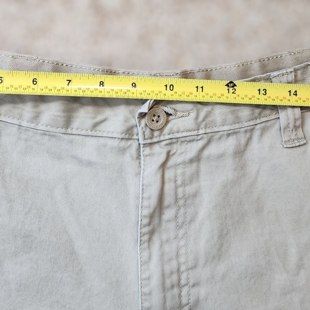 ​Wrangler Authentic Issue Men's Khaki Cargo Shorts - 100% Cotton - Size 38 - Picture 8 of 10